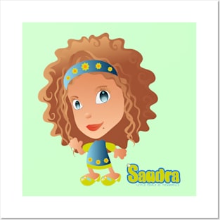 "Sandra" - Little People of Technopolis Posters and Art